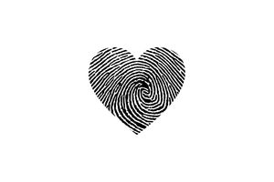 Fingerprint heart